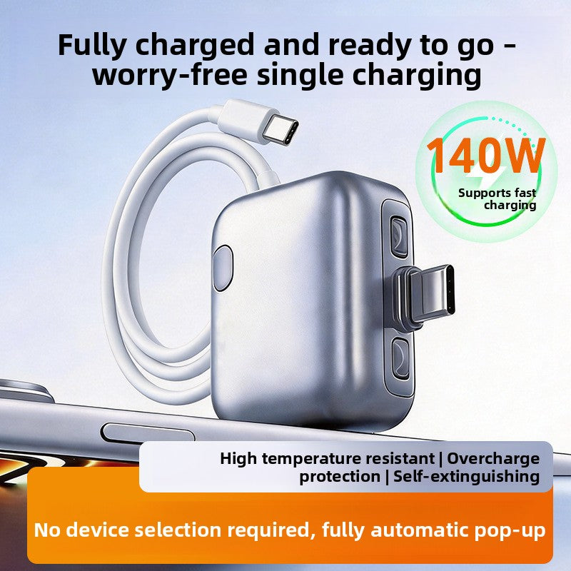 140W USB-C PD 3.1 Fast Charger – Silver Grey — QIUOLA | qiuola.com