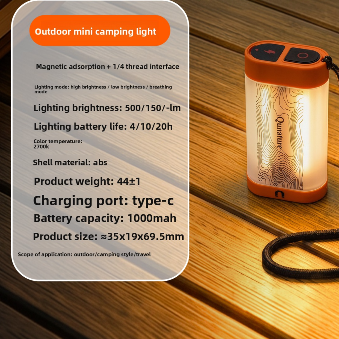 Magnetic LED Camping Light with Carry Handle