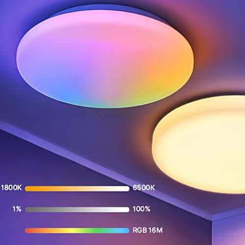 Tuya Zigbee RGB Smart Ceiling Light – 23W, 2500lm