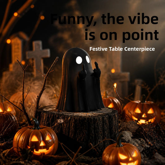 3D-Printed Ghost Figurine for Halloween Desk Decor — QIUOLA | qiuola.com