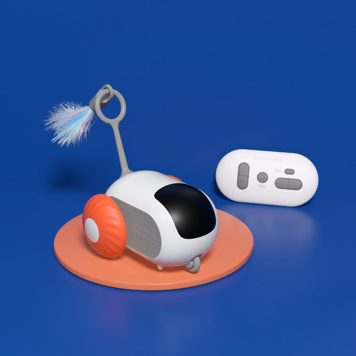 Rechargeable Interactive Pet Toy – Car & Rolling Ball Options