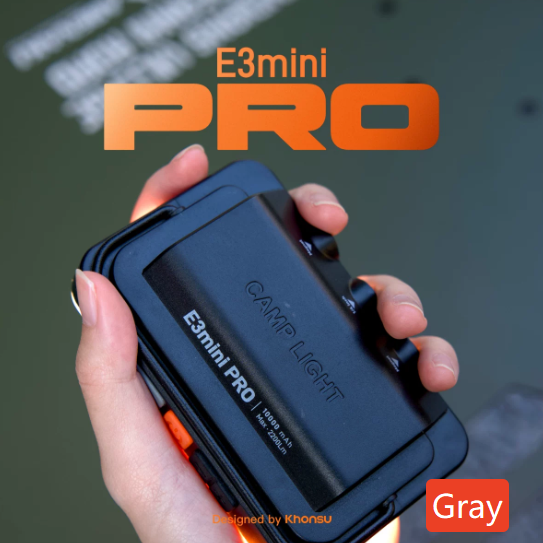 Khonsu E3Mini Pro Camping Light with Stand & Hook