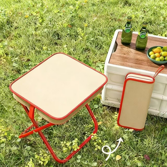 Portable Folding Camping Chair – Steel Frame