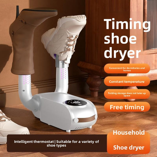Adjustable Touch-Control Electric Shoe Dryer