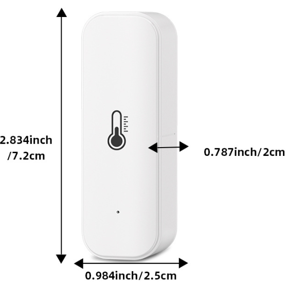 Smart WiFi Temperature & Humidity Monitor – TH16-R2 / TH6R