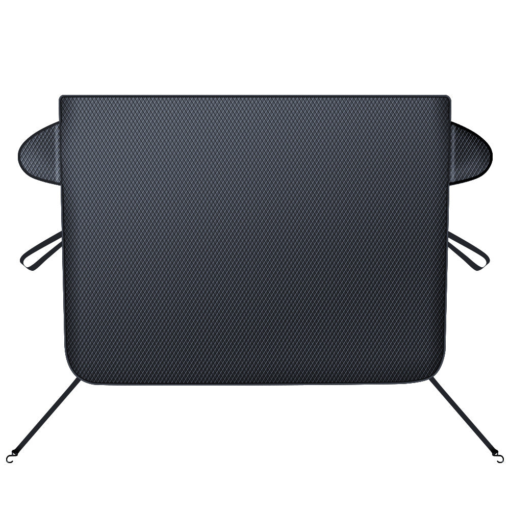 Thickened Magnetic Car Windshield Snow Cover Oxford Sun Shade Protector Half Cover