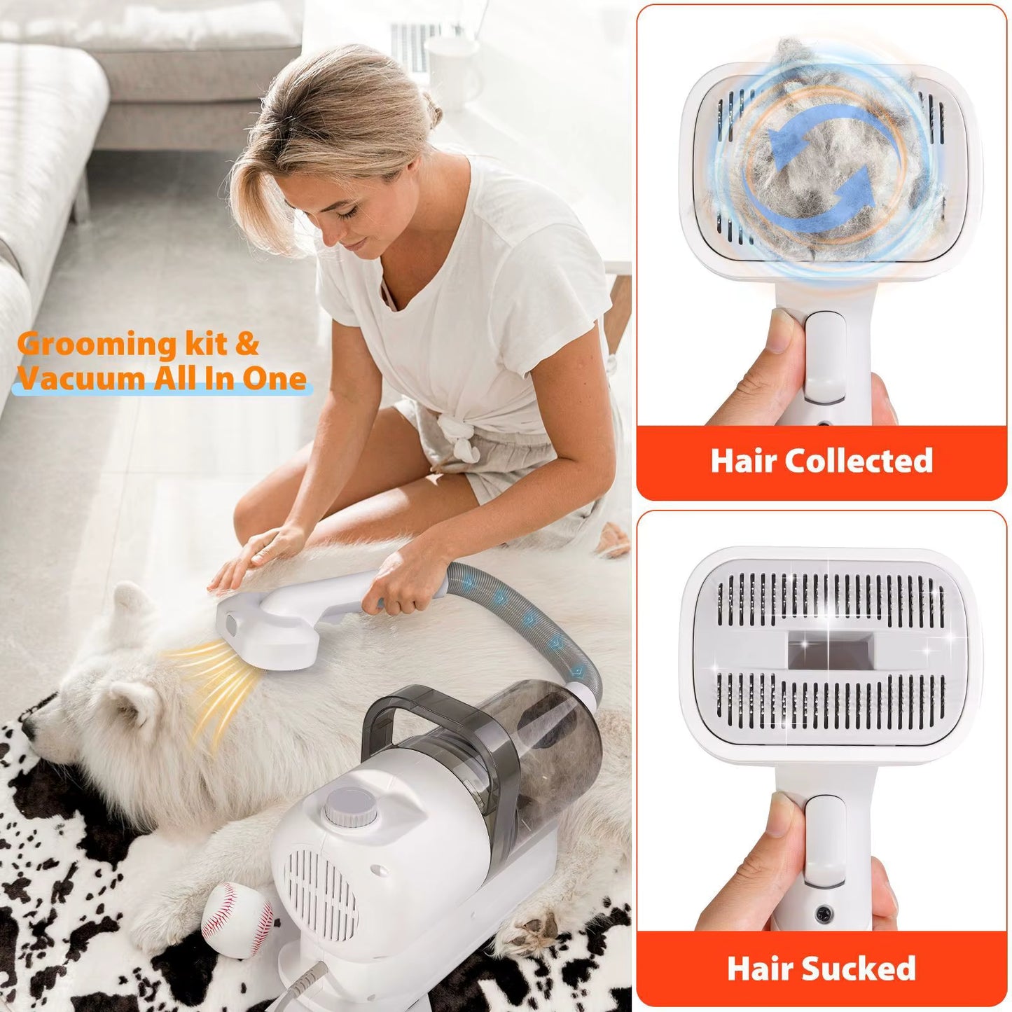 Pet Grooming Tools Vacuum