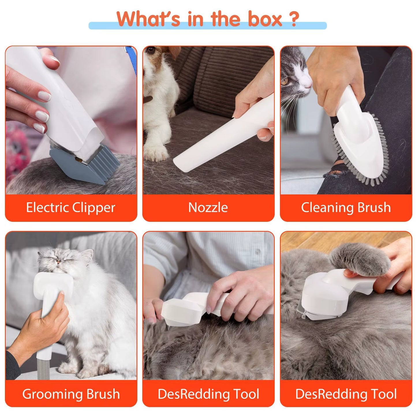 Pet Grooming Tools Vacuum
