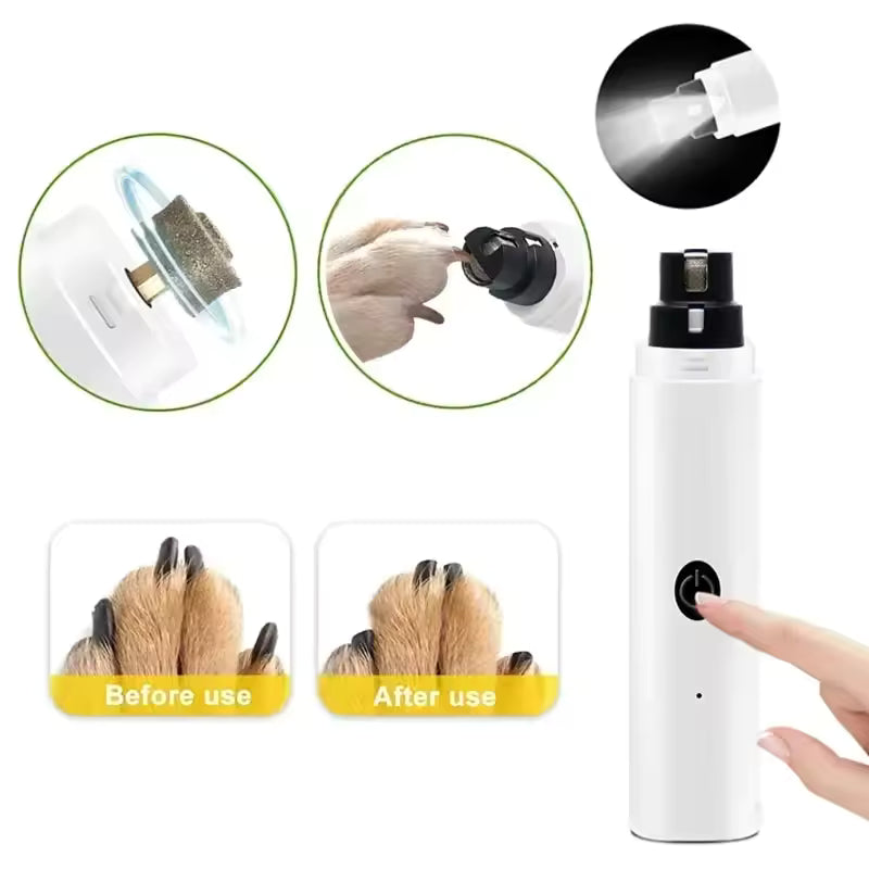 Rechargeable USB Pet Nail Grinder