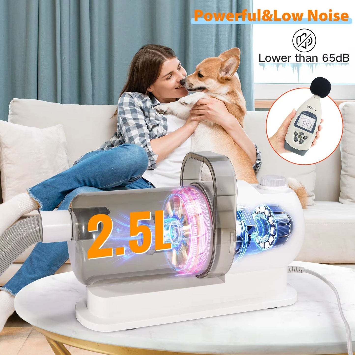 Pet Grooming Tools Vacuum