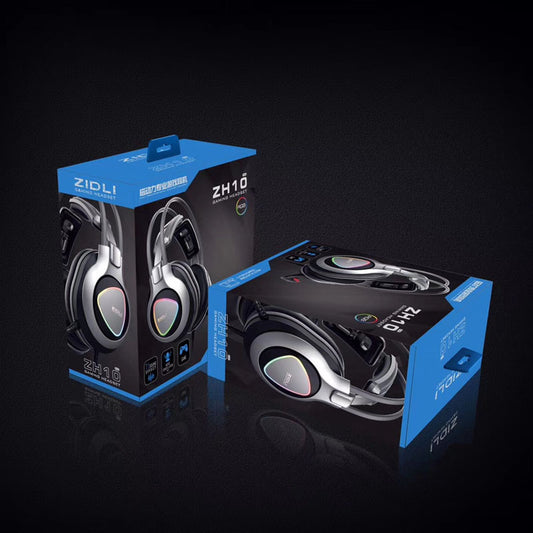 Casque gaming filaire USB RGB ZIDLI ZH10 avec microphone