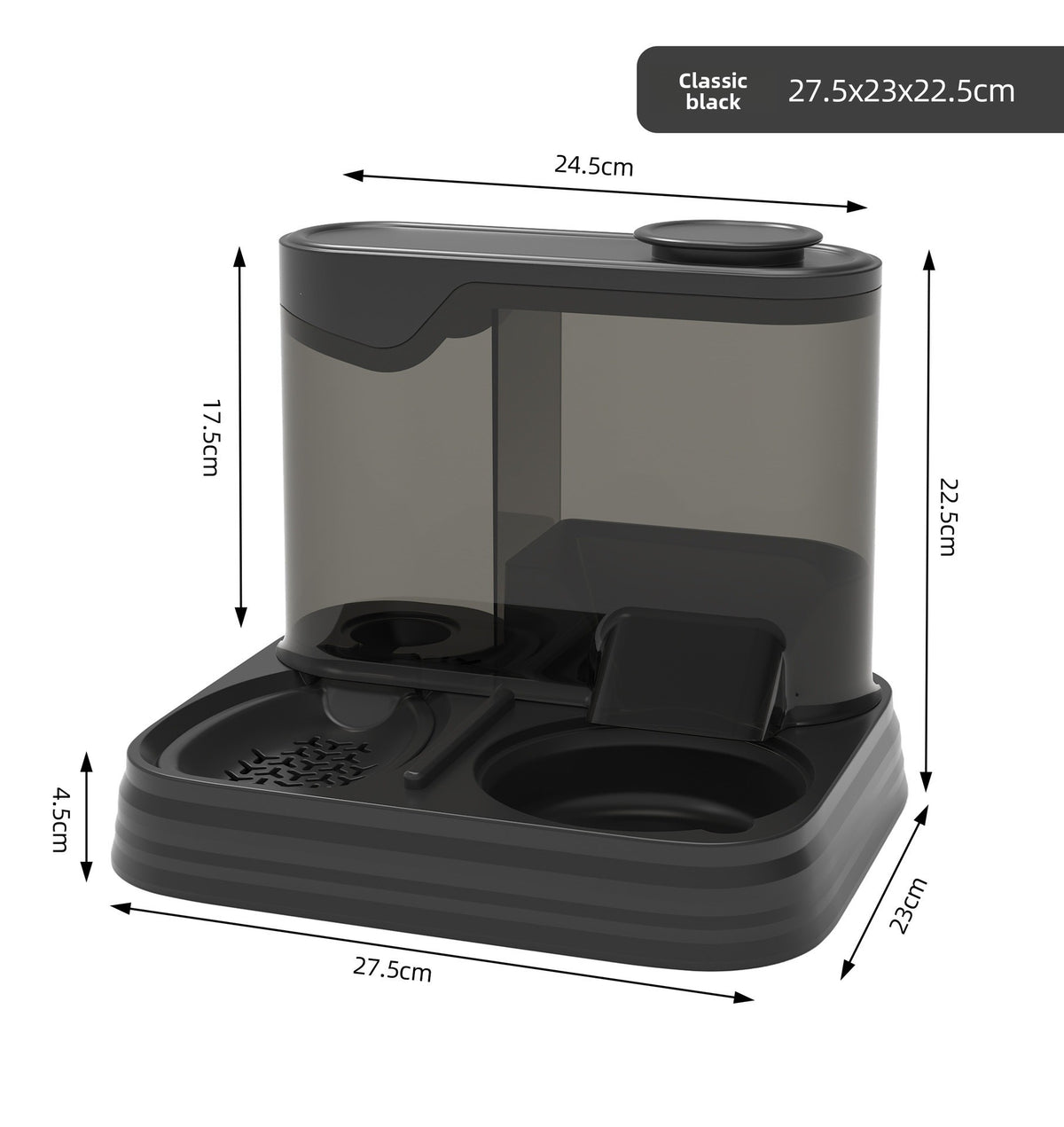 2-in-1 Pet Feeder & Water Dispenser, Without Bowl — QIUOLA | qiuola.com