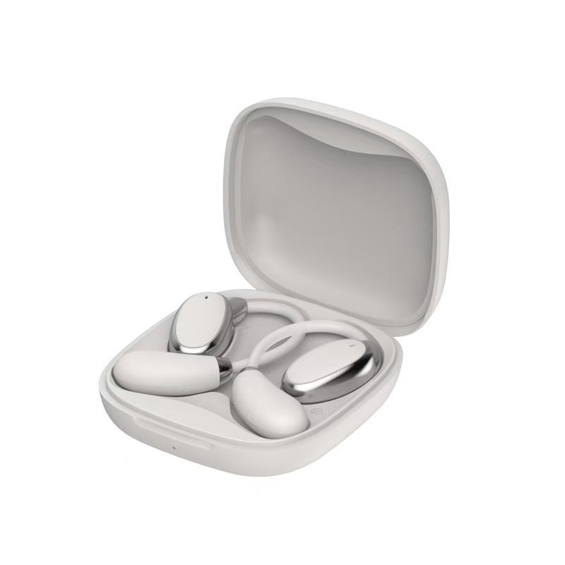 Open-Ear Bluetooth 5.4 Ear-Hook Headset — QIUOLA | qiuola.com