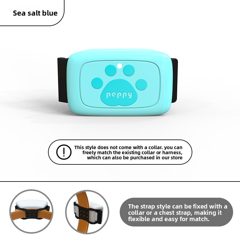 Pet Collar Location Tracker with Rechargeable Battery