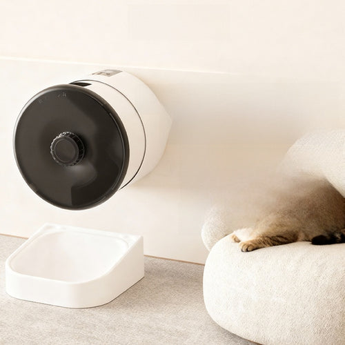 3L Automatic Wall-Mounted Pet Feeder – Button or WiFi Control