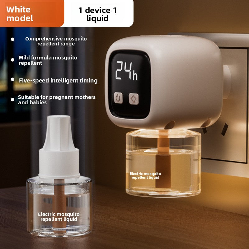 Plug-In Mosquito Repellent with Timer – Device & Refill Options