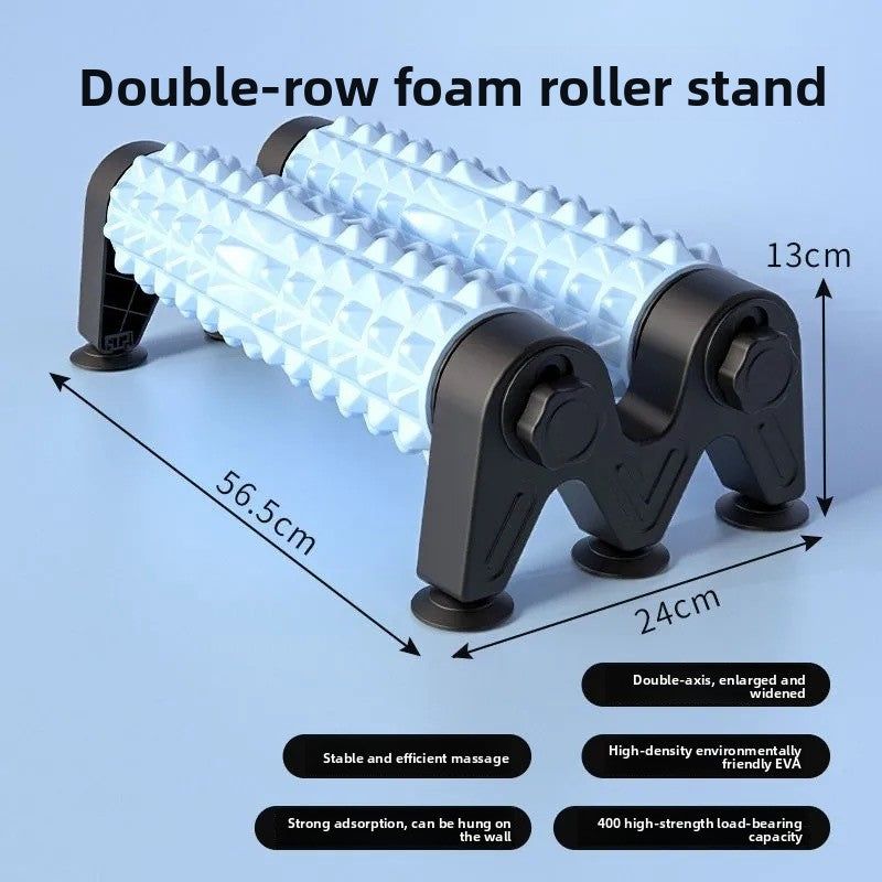 Dual-Axis Massage Roller with Suction Cups — QIUOLA | qiuola.com