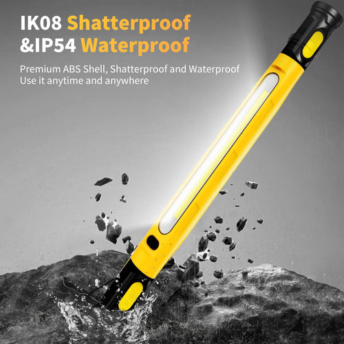 Rechargeable Magnetic COB Work Light with Hanging Hook