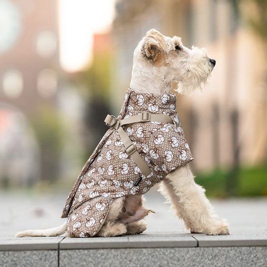 Water-Resistant Cotton-Padded Dog Coat