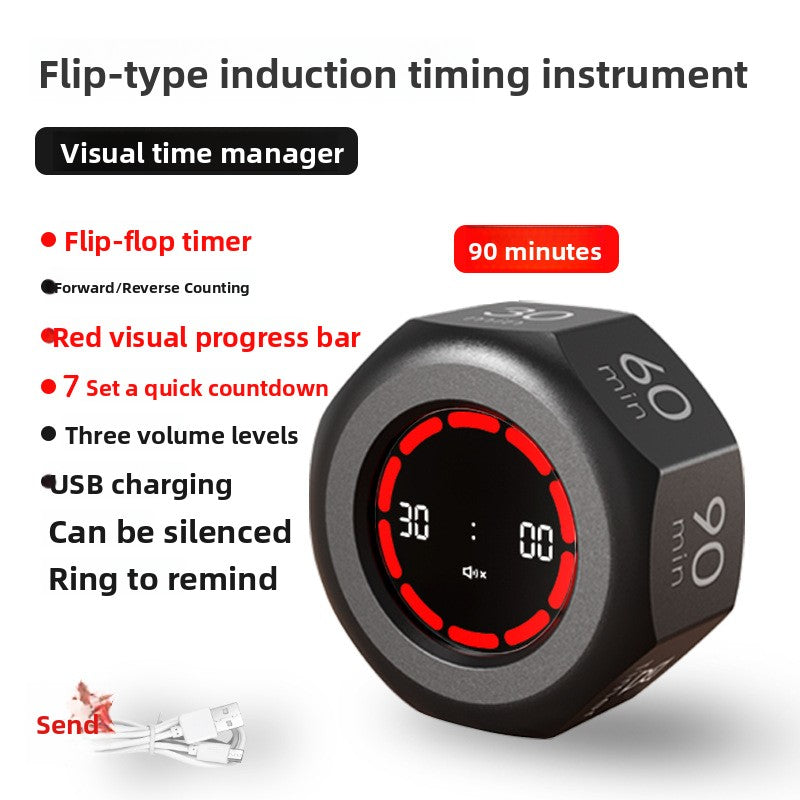 Battery-Powered Flip Timer with LCD Display — QIUOLA | qiuola.com