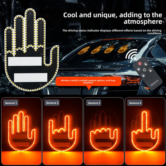 LED Gesture Display Light with Remote Control — QIUOLA | qiuola.com