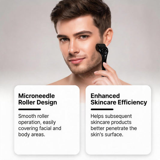 Men's Facial Skincare Roller – 1 Piece — QIUOLA | qiuola.com