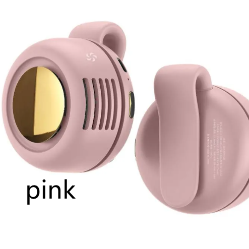MF019 USB Rechargeable Mini Fan with Neck & Waist Straps — QIUOLA | qiuola.com