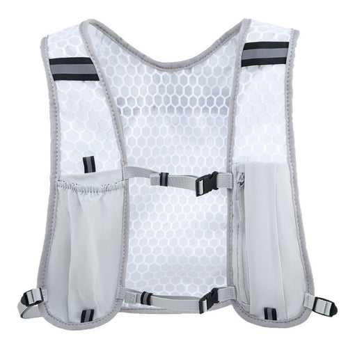 4L Reflective Running Vest with Multi-Pocket Storage — QIUOLA | qiuola.com