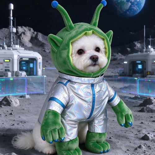 Funny Alien Costume for Small Dogs — QIUOLA | qiuola.com