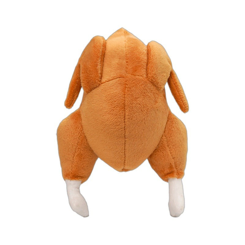 Plush Squeaky Turkey Pet Toy – 14 × 20 cm — QIUOLA | qiuola.com
