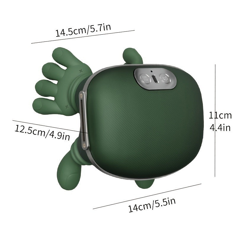 Rechargeable Neck & Shoulder Massager with Heat, Green — QIUOLA | qiuola.com