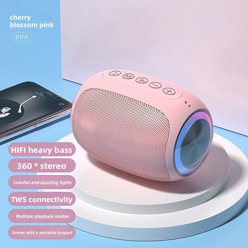 Portable Bluetooth 5.2 Speaker with TF Card Playback — QIUOLA | qiuola.com