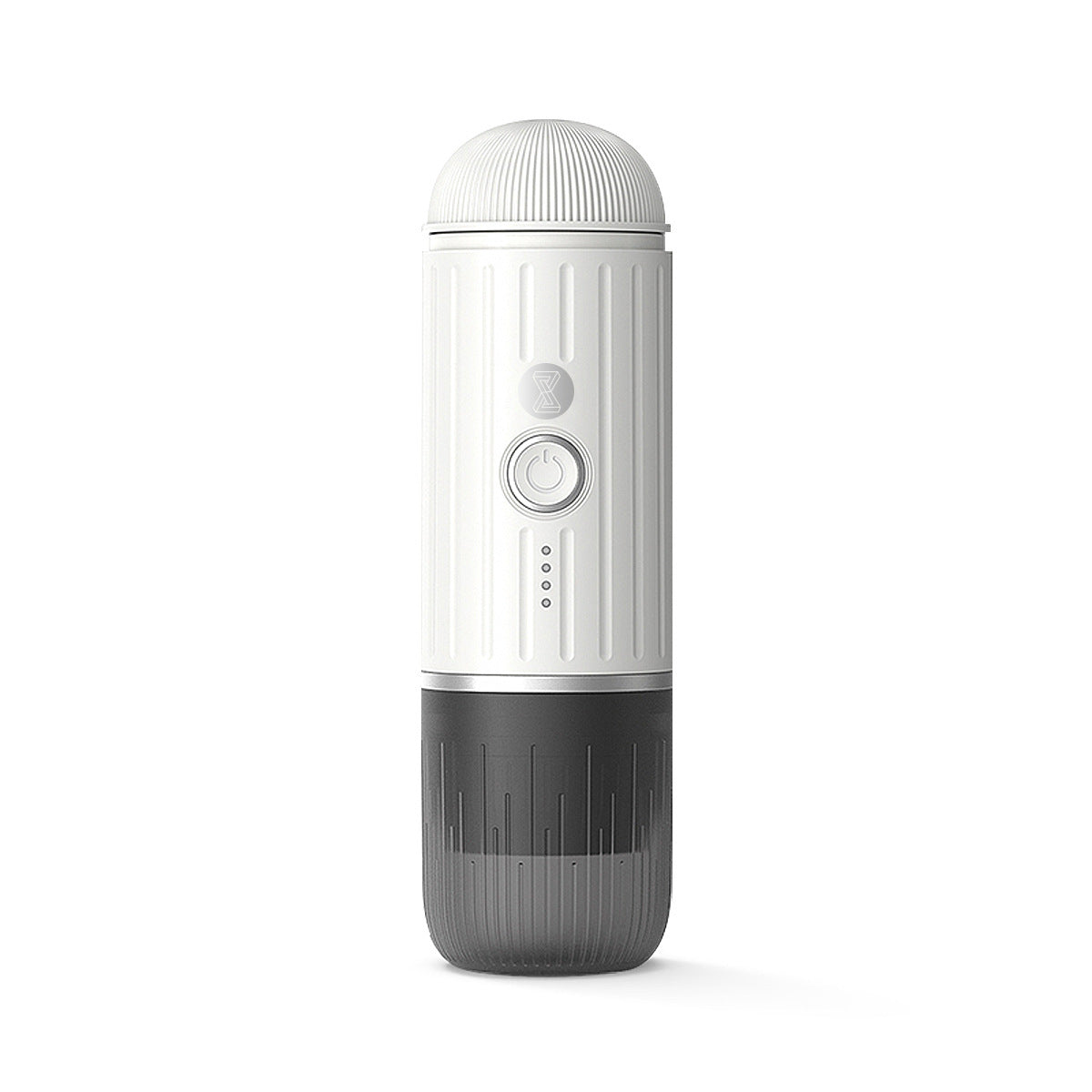 Portable Self-Heating Coffee Maker for Grounds & Capsules