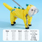 Lightweight Four-Leg Dog Raincoat | XS–XXL