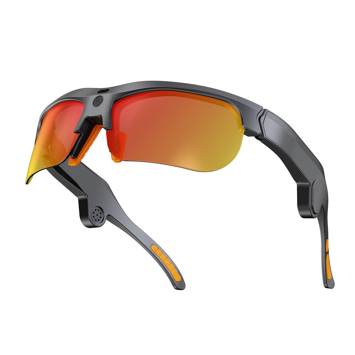 E08 Smart Camera Glasses with Touch & Button Controls