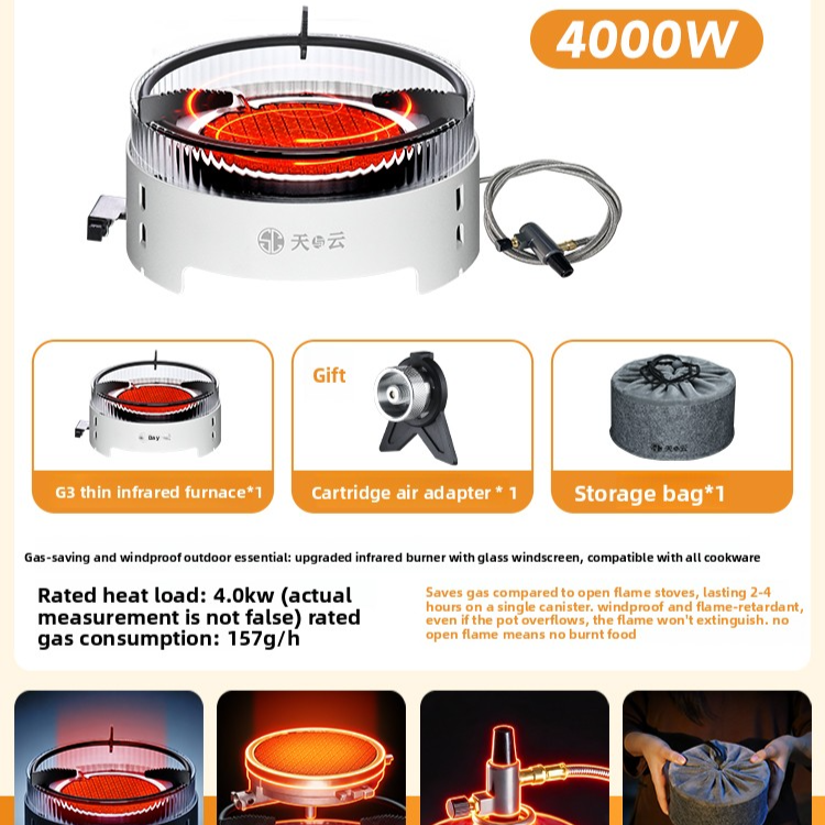 G3 Modular Camping Gas Stove – Stove & Tea Kit Options