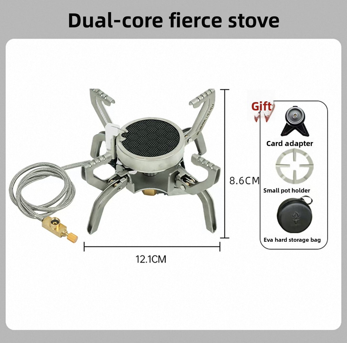 Portable Infrared Camping Stove – Burner & Kit Options