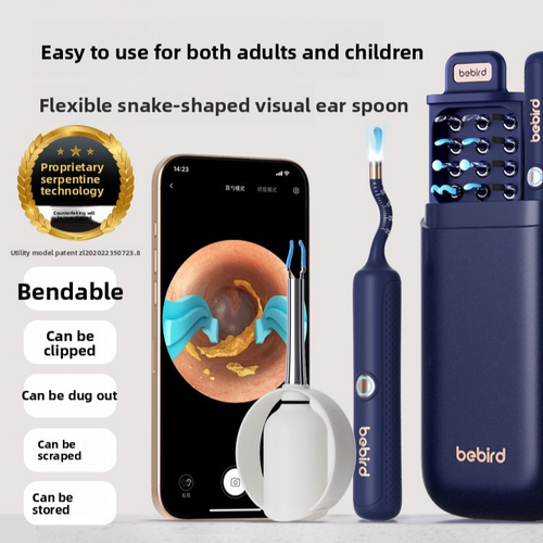 Bebird 3Plus Wi-Fi Ear Camera Kit – Blue or White