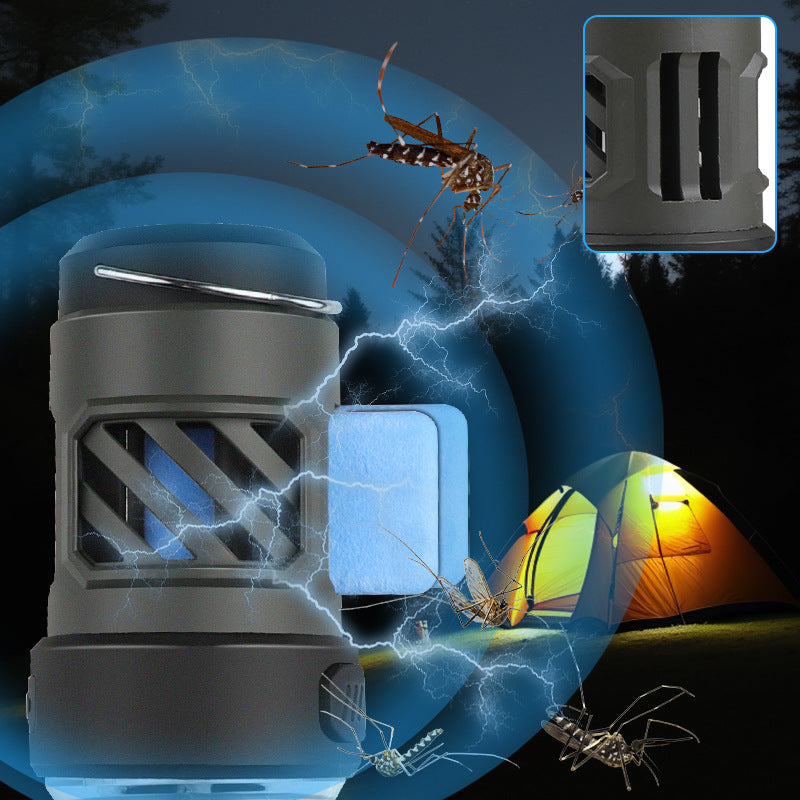 AH06 Rechargeable LED Camping Light with Repellent Function & Tripod