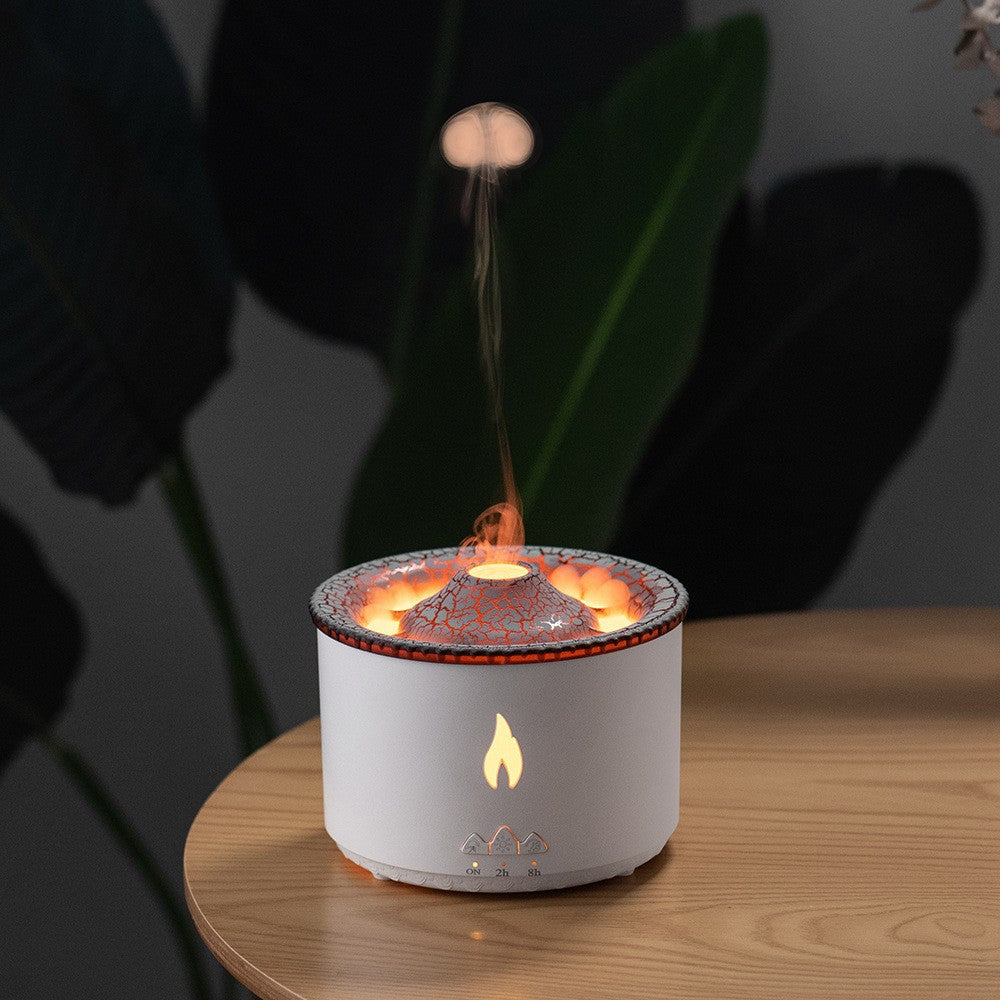 Volcano Flame Mist Diffuser | Aromatherapy Humidifier