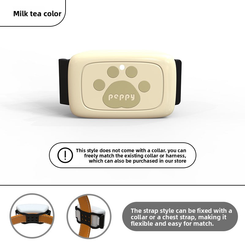 Pet Collar Location Tracker with Rechargeable Battery