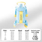 Lightweight Four-Leg Dog Raincoat | XS–XXL