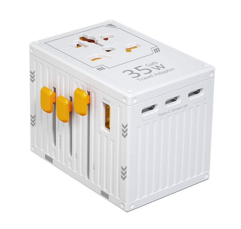 Y143 PD Travel Adapter with USB-A & USB-C | 35W, 45W & 65W