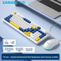 Sangee K18 Wired Backlit Keyboard with Volume Knob
