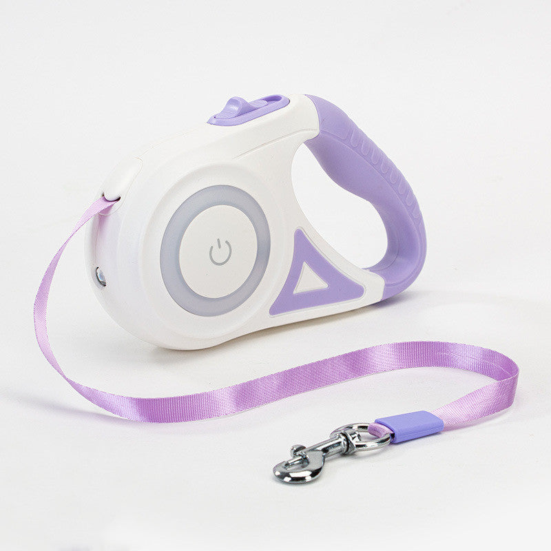 Paw Lead Retractable Dog Leash & Collar Set