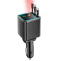 M14 Retractable Multi-Port Car Charger
