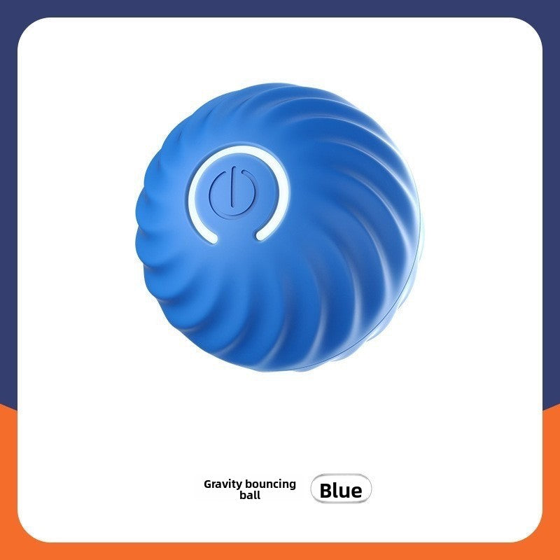 Interactive Rolling Cat Ball Toy – Rope & Plush Styles