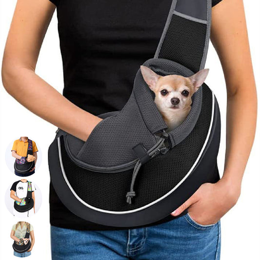 Pet Chic Crossbody Carrier Bag