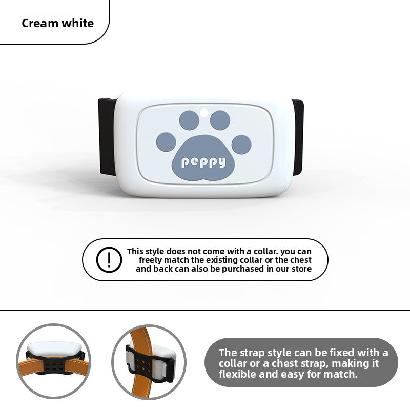 Pet Collar Location Tracker with Rechargeable Battery