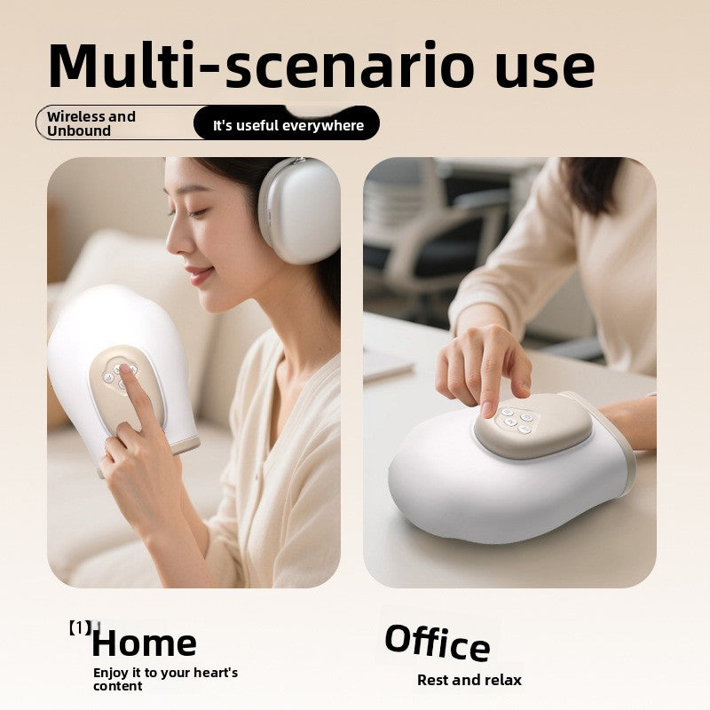 Rechargeable Heated Hand Massager with Air Compression